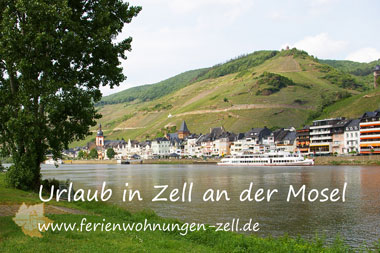 Urlaub in Zell Mosel - Ferienwohnungen mit Wasserblick