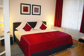 Bettwäsche und Handtücher werden gestellt Ferienwohnung LOGE 1 Zell Mosel