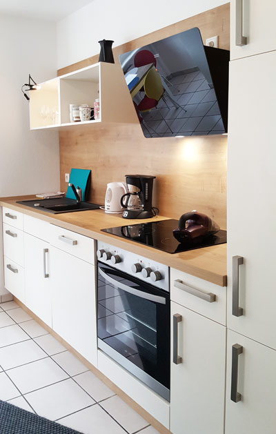 Neue Küche der Ferienwohnung Moselrausch 2