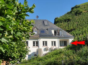 Villa Burglay - Villa 3 mit Blick in die Weinberge