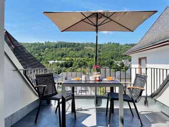 Balkon der Fewo 5 Zell Mosel