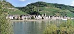 Blick auf Zell vom Stadtteil  Kaimt aus